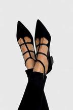 Natalia™ | Tacón Elegante con Tiras Cruzadas