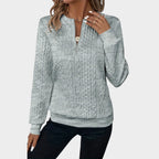 Zoey™ | Jersey de Punto con Cremallera Suave