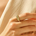 Anillo Croissant d'Oro | Goud