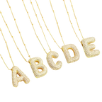 Elegante initialen-halsketting | Goud
