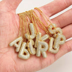 Elegante initialen-halsketting | Goud