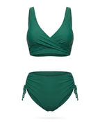 Balbina™ | Bikini con detalle twist frontal y copas extraíbles