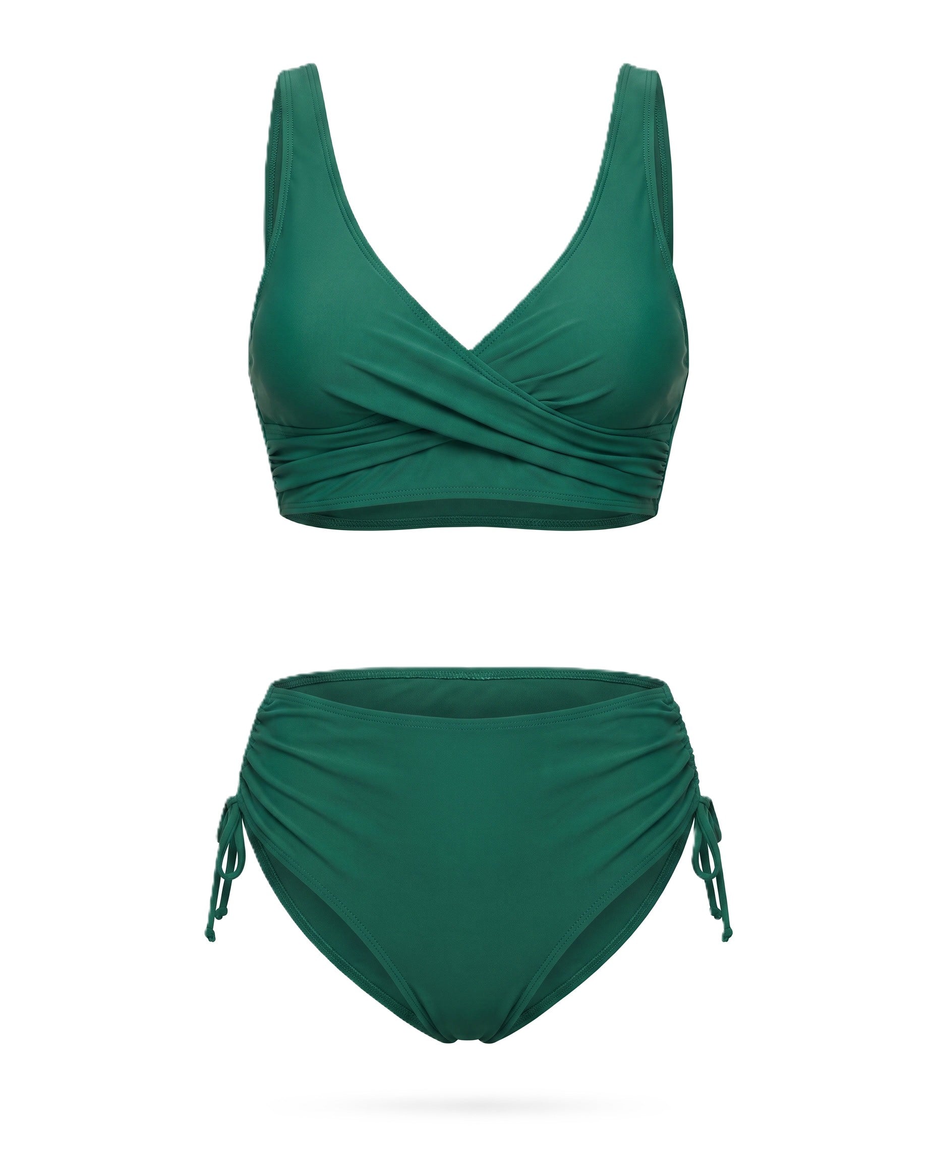 Balbina™ | Bikini con detalle twist frontal y copas extraíbles