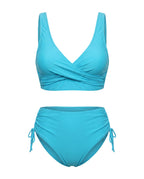 Balbina™ | Bikini con detalle twist frontal y copas extraíbles