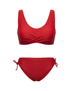 Balbina™ | Bikini con detalle twist frontal y copas extraíbles