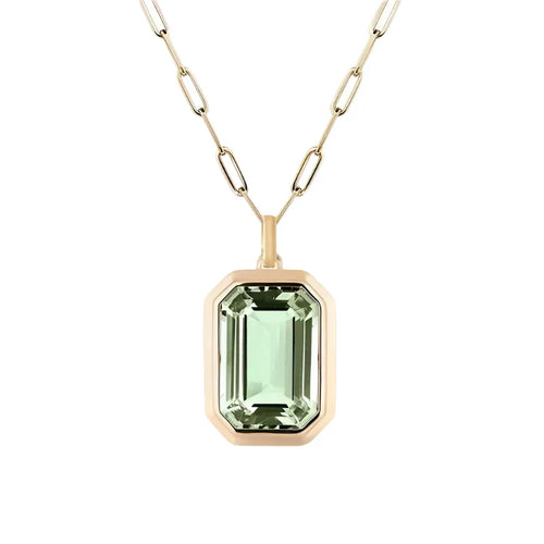 Celestine Smaragd-ketting