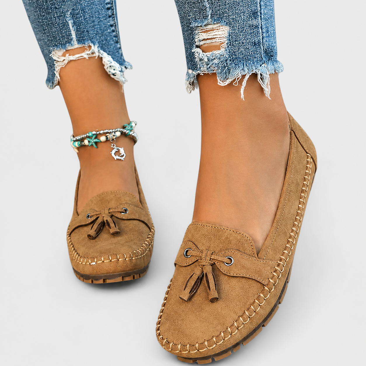 Pura™ | Mocasín Ortopédico con Lazo