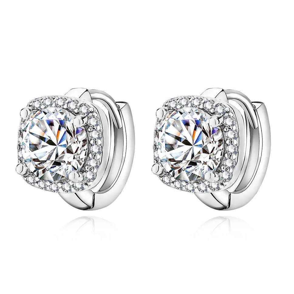 Pendientes Cuadrados Aurora | Oro