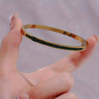 Pulsera Esmeralda Cielo