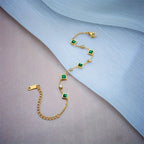 Hemelse Smaragd-armband