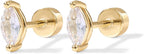 Pendientes Gota Diamante | Oro