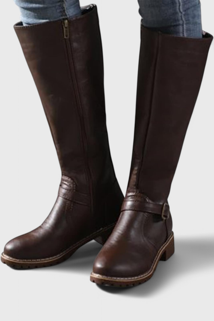 Sienna Botas de Montar Clásicas hasta la Rodilla