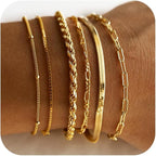 Isabella-armbandenset | Goud