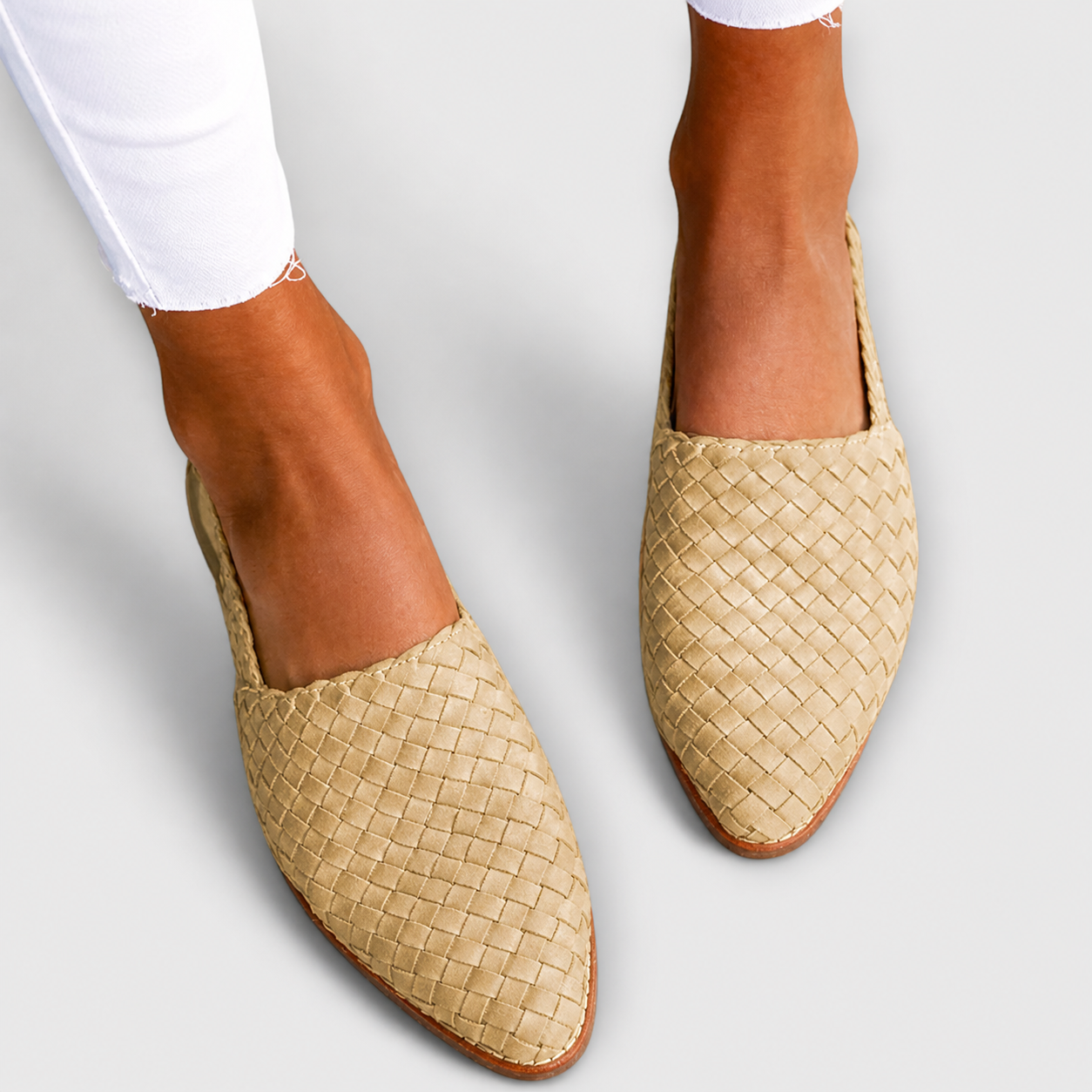 Rufina™ | Mocasín de Tejido Trenzado