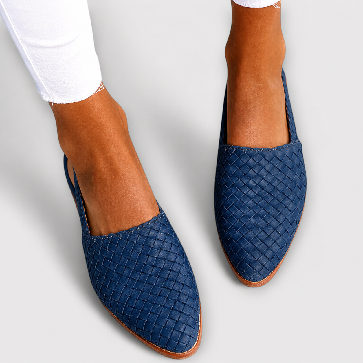 Rufina™ | Mocasín de Tejido Trenzado