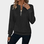 Zoey™ | Jersey de Punto con Cremallera Suave