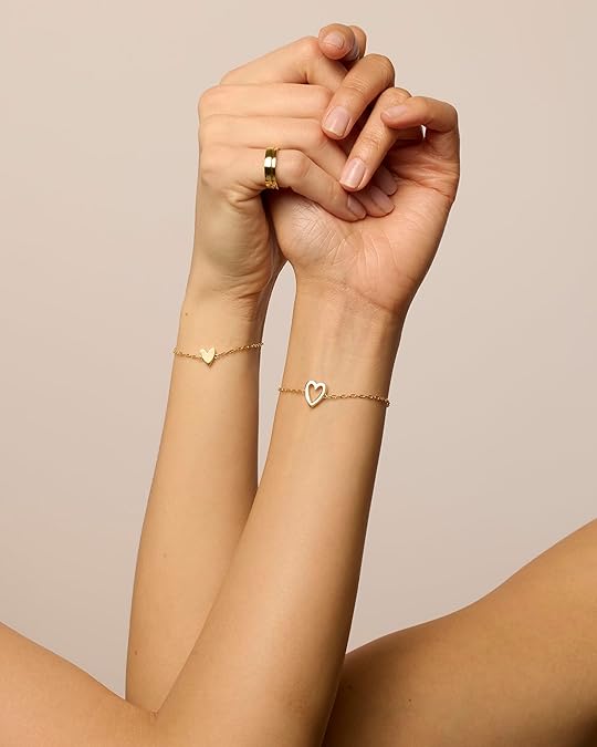 Armband Stralend Hart | Goud