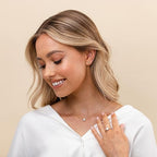 Halsband Aurora Cristal | Goud