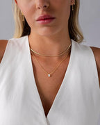 Halsband Doble Esplendor | Goud