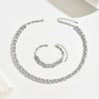 Claudine™ | Collar y Pulsera de cola de pez hecho a mano
