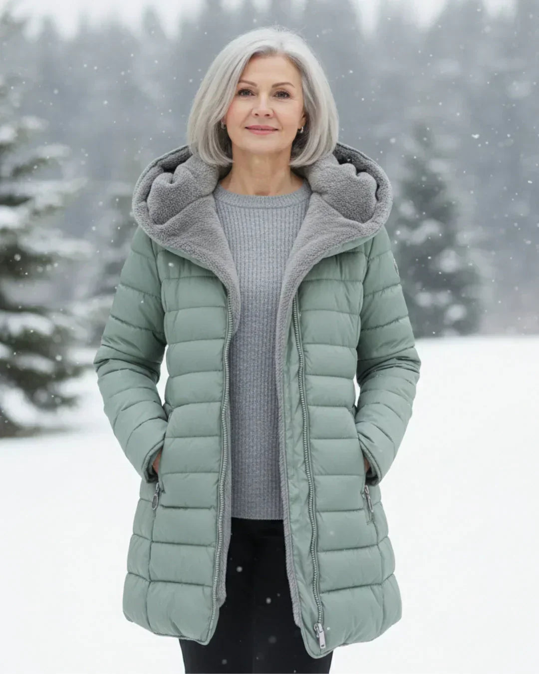 Olivia™  | Chaqueta de invierno acolchada