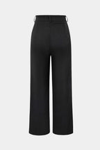 Oaklyn Pantalones Rectos con Drapado Moderno