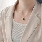 Hemelse goud- en smaragdketting