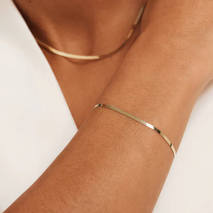 Pulsera Serpiente Dorada | Oro