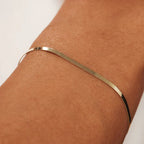 Gouden slangenarmband | Goud