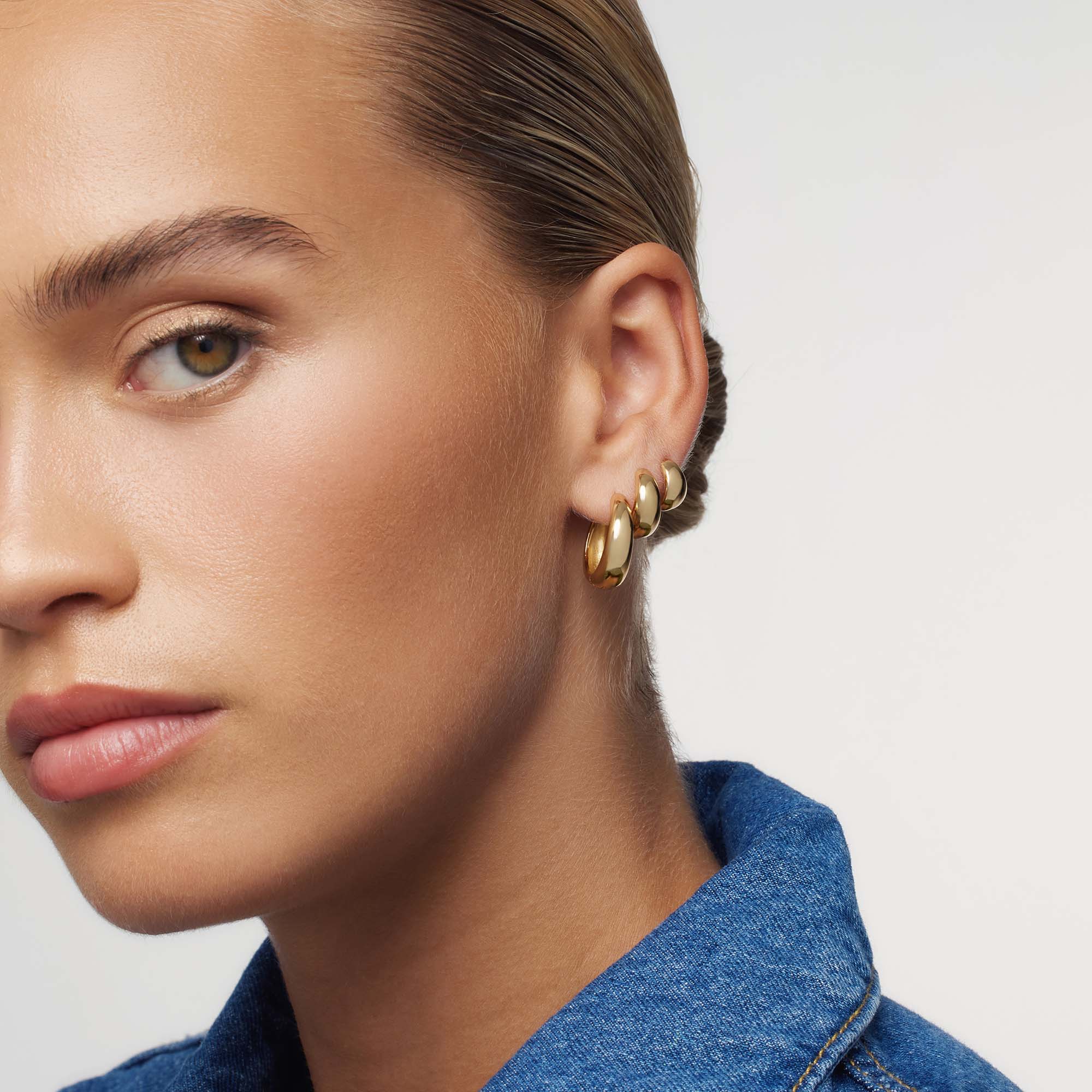 Pendientes Argolla Reina | Oro