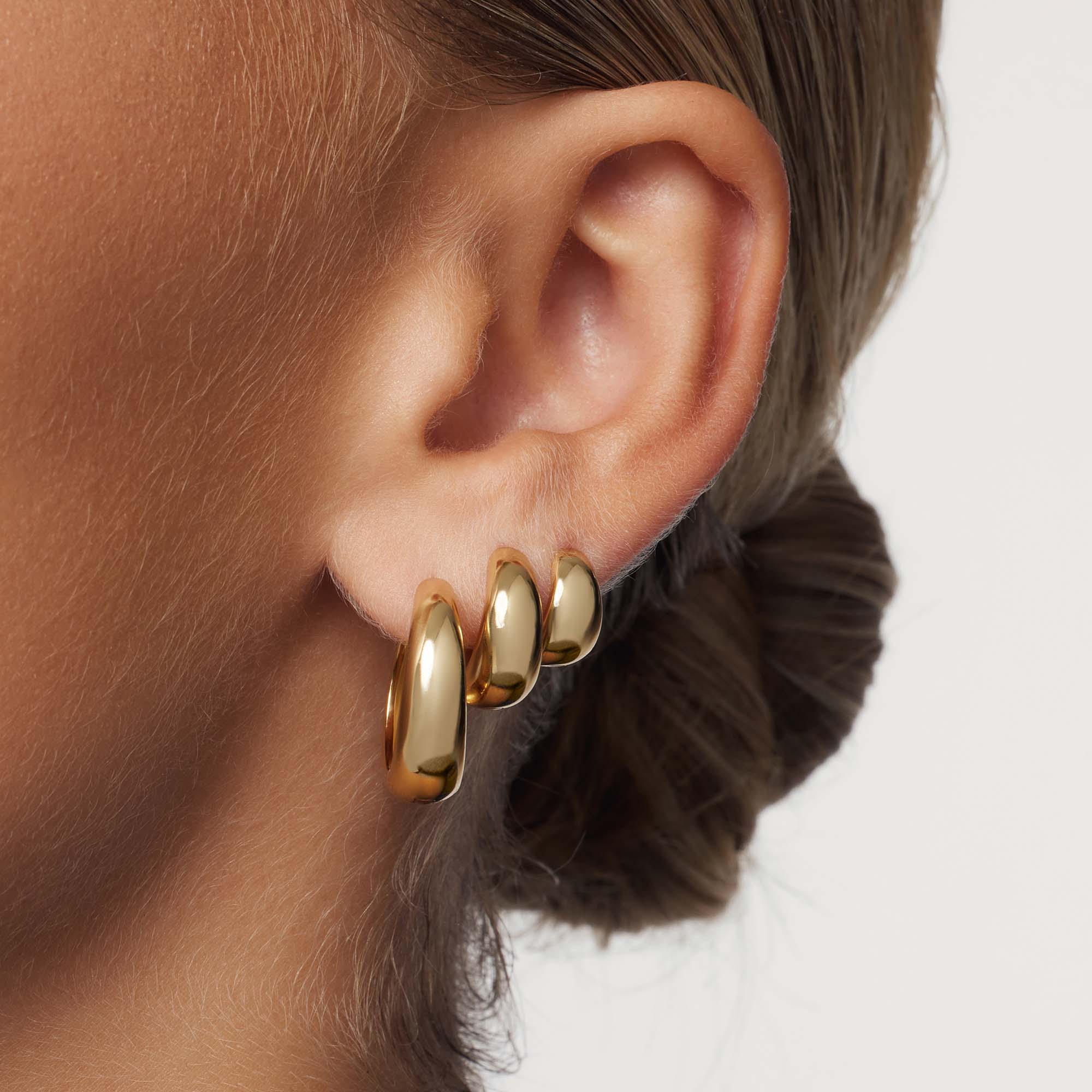 Pendientes Argolla Reina | Oro