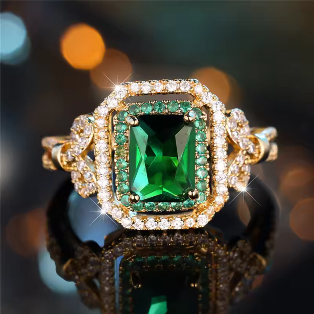 Astrale Smaragd Ring