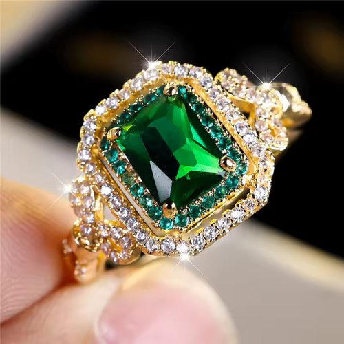 Astrale Smaragd Ring