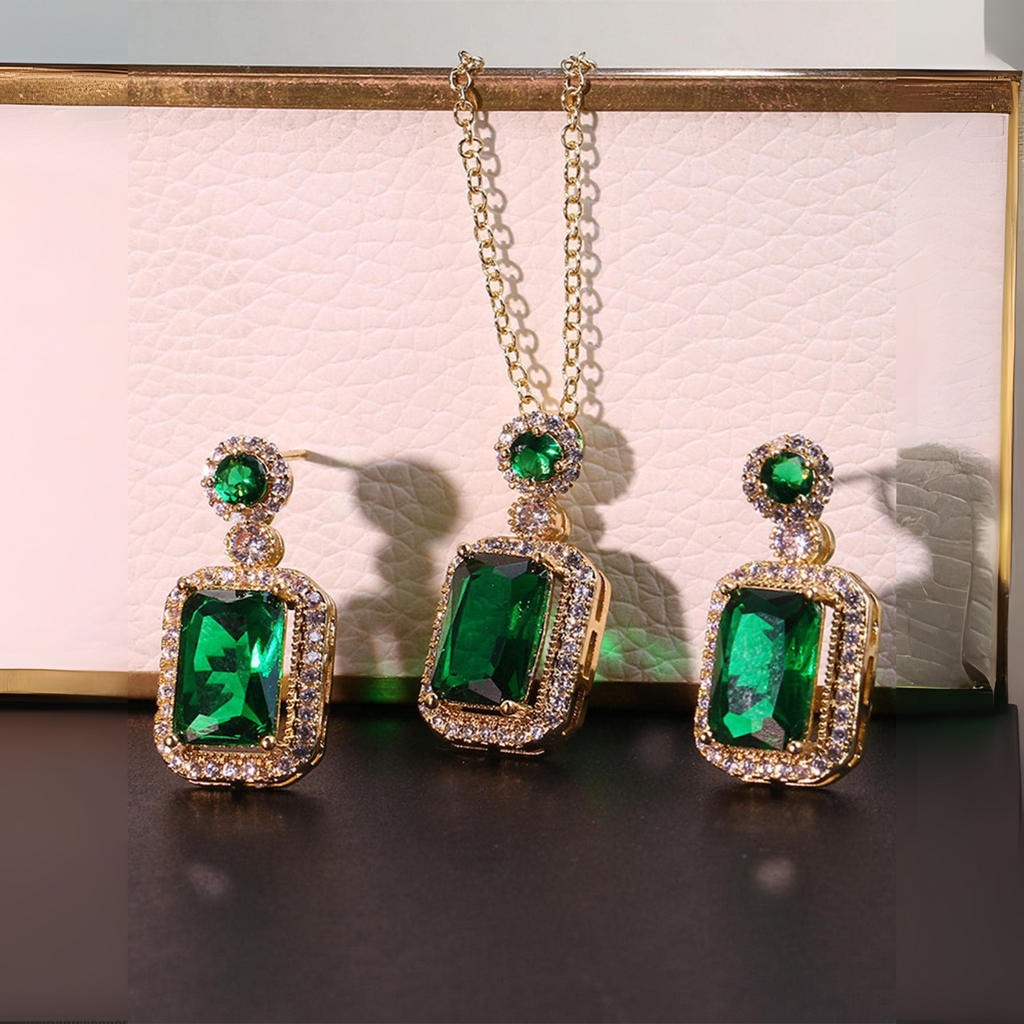 Elegante Mariselle Gouden Sieradenset