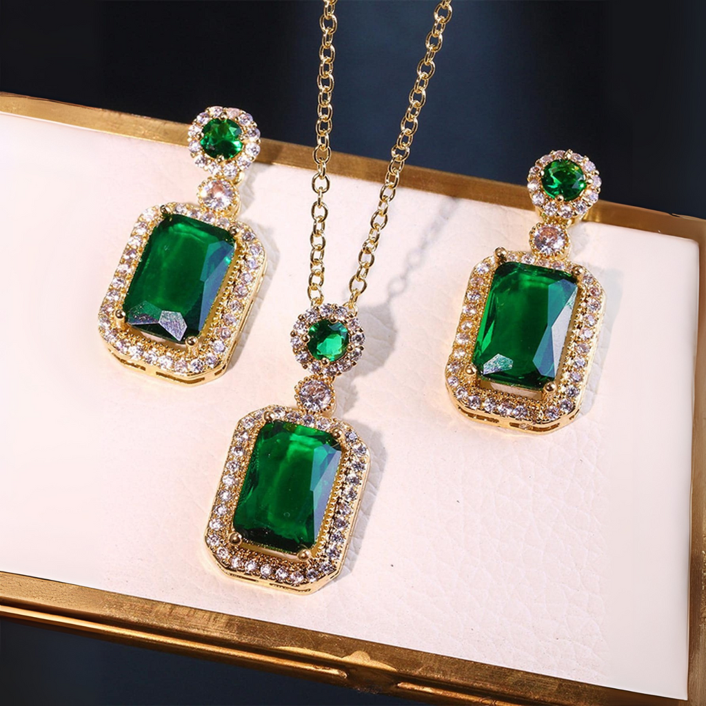 Elegante Mariselle Gouden Sieradenset