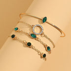 Set gouden armbanden ‘Celestial’