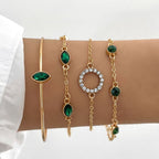 Set gouden armbanden ‘Celestial’