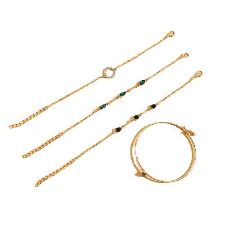 Set Gouden Hemelse Armbanden