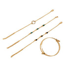 Set gouden armbanden ‘Celestial’