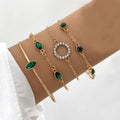 Set Gouden Hemelse Armbanden