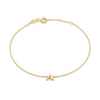Vita Signa-armband met initiaal | Goud