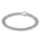 Pulsera Cubana con Pavé | Oro