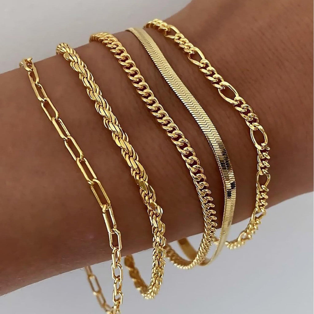 Valentina Armbandenset | Goud