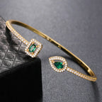 Pulsera Esmeralda Brillante