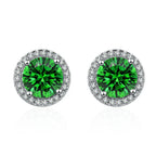 Pendientes Lucia Oro y Esmeralda