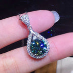 Elegante smaragdketting