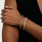 Armband Barra T | Goud