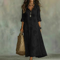 Bonifacia™ | Vestido Largo de Lino