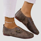 Lydia | Zapatillas ortopédicas de ante suave para mujer