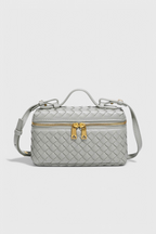 Milla Bolso Mini Woven con Accesorios Dorados